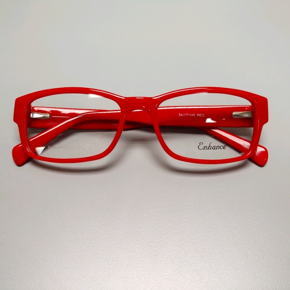 Red Chunky Glasses